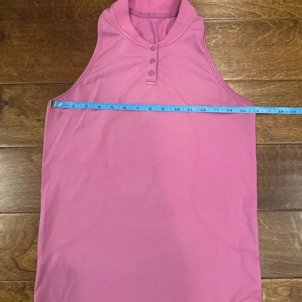 Lululemon Swiftly Speed Sleeveless Henley Hyacinth / Hyacinth Size 8 - Picture 4 of 15